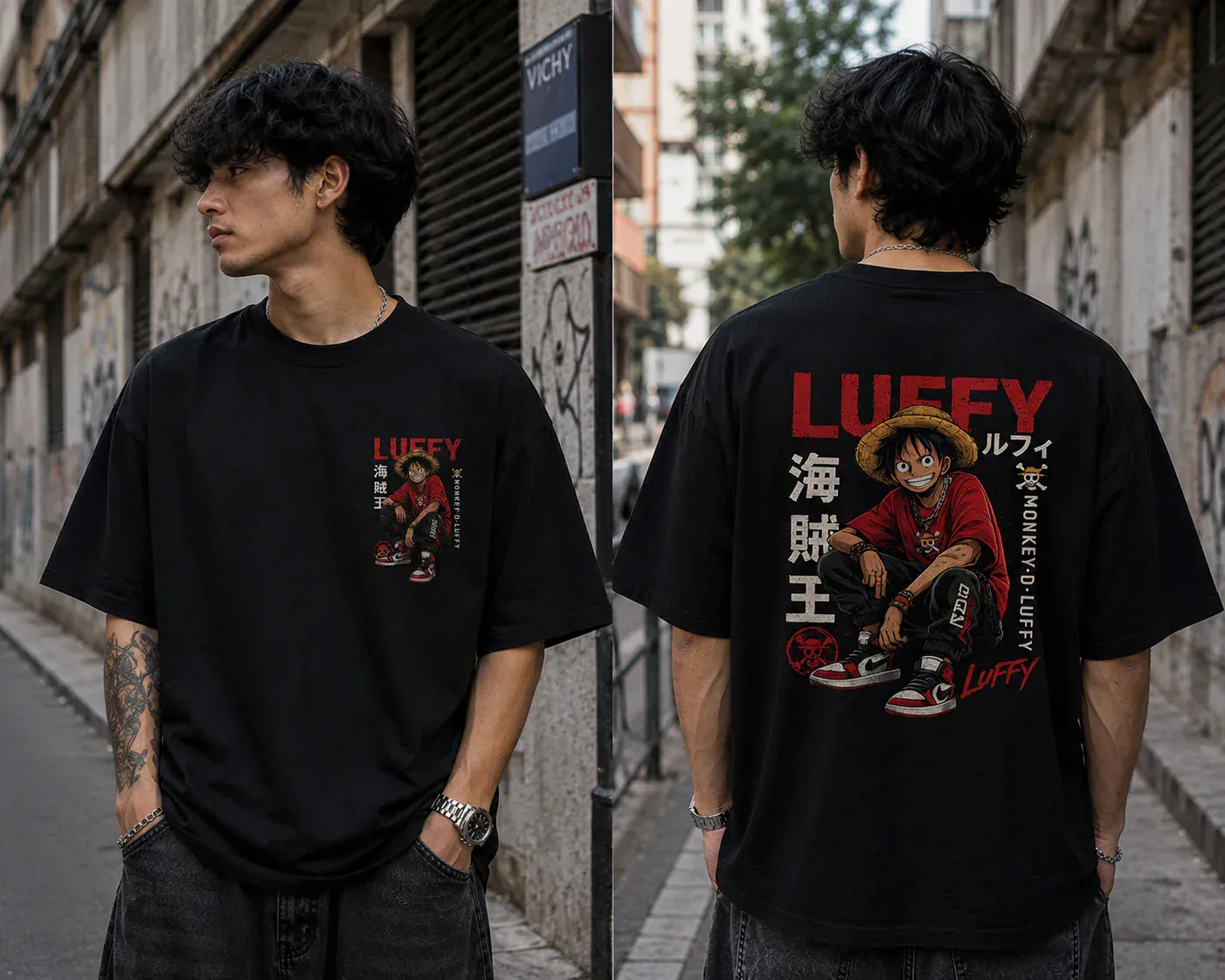 Luffy Oversized Classic T-Shirt